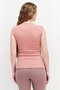 Women Sportswear Fit Sleeveless Training Top, Pink - 2