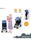 Archer Baby Stroller Collapsible Reclining Seats Detachable Bumper  Storage Basket Blue - 3