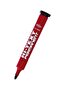 Red Round Tip Marker Permanent Pen 6 Pieces Hi-Text Marker Ink Red 30 Ml 1 Piece Bro - 2