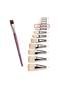 Size 8 Oil Paint Brush - Sable Acrylic, Yacht Tip 1 Piece