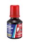 Red Round Tip Marker Permanent Pen 6 Pieces Hi-Text Marker Ink Red 30 Ml 1 Piece Bro - 3