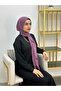 Imported Fabric, Ready-To-Use Shawl with Snap Fasteners, Can Be Used in Two Ways, Lilac Color. - 3