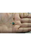 Stainless Steel Gold Color Blue Stone North Star Necklace - 7