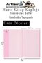 5 Pieces Transparent Frosted Colored Book Cover - Adjustable Self-adhesive, Velcro Package - 2