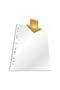 A3 Pocket File Upright 30-Piece Transparent Foy File 1 Pack Office School Desk Side Perforated Pocket File - 3