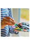 Brush Set 6 Lı Short Handle Children's Art Brush 1 Pack Watercolor Acrylic Paint Gouache Paint Brush Set - 7
