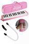 Melodica 32 Keys with Pink Cloth Bag 1 Pc 32K Hose with Melodica Strap with Carry Handle School Student