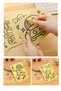 Sand Painting Set 10 Pieces 20X30 cm A4 Size Large Size Quality Sand Painting Work Salt Painting Effect - 3