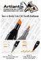 36Pcs Double-Sided Marker Pen with Bag 1 Pack 36 Colors Touch Marker Dual Tip Felt Tip Pen Art - 2