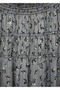 Desenli Lurex Elbise - 5