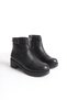 Women's Black Genuine Leather Boots - 4