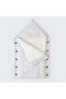 Baby inside welsoft outside knitted swaddle blanket