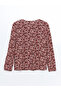 Lcw Lace-Up Collar Print Women's Blouse - 2