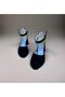 Black suede orthopedic girls' evening shoes - 4
