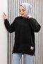 Crew Neck Above Knee Tunic/Sweatshirt