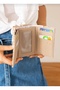 Women's Wallet Shoulder Bag with Multi Compartment Card Holder Compartment Paper Money Compartment - 3