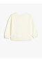 Stitch Sweatshirt Licensed Long Sleeve Crew Neck Sequined Embroidered - 2