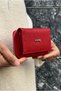 Women's Multipart Wallet with Red Wallet - 8