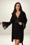 Women's Nightgown Dressing Gown Dowry Cotton Pajamas Set - 2