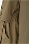 Windbreaker Detailed Trench Coat Oil Green - 3