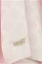 Logo Pattern Jacquard Shawl Powder - 4