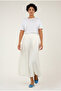 Pleated Skirt White - 5
