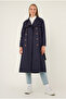 Past Trench Coat Dark Blue - 2
