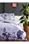 Padova Navy Blue Deluxe Satin Double Duvet Cover Set - 3