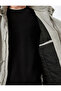 Zippered Slim Fit Hooded Coat - 6