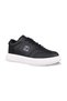 Women's Lace-Up Black-White Sneakers - 3