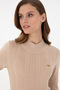 Women's Sand Turtleneck Sweater 50292977-Vr085 - 2