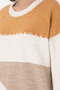 Women's Camel Melange Crew Neck Sweater 50291575-Vr122 - 7