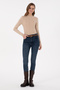 Women's Sand Turtleneck Sweater 50292977-Vr085 - 4
