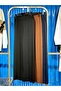 Women's Palazzo Ribbed Stitching High Waist Pants - 3