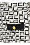 All Over Print 3/4th Sleeves Sweater Knee Length Dress - 3