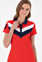 Women's Red Knitted Dress 50268691 -Vr030 - 2