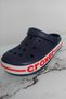 Navy Blue Men's Orthopedic Doctor Cook Hospital Beach and Casual Home Slippers - 2