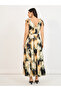 Tie-Up Sleeveless Tiered Maxi Dress - 6