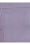 Ribbed Round Neck Contrast Panel Fitted T-Shirt - 4