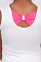 1705-1 Children's Swimsuit Set-White-Phosphorescent Pink - 7