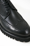 Men's Genuine Leather Black Laced Jurdan Sole Classic Shoes - 7