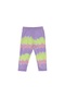 Baby Girl Gradient Printed Lilac Tights - 2