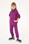 Girl's Violet Zippered Sweatshirt 50296942-Vr037 - 2