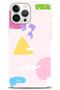 Tecno Spark 10 Pro Case Hd Printed Case - Triangle Square + Full Screen Protector