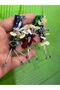 Bead Stone Pul Pailet Embroidered m Letter Arma Sewing Applique 7X5 cm - 4