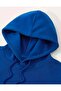 One Letter Printed Hooded Sweatshirt - 2