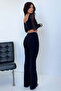Underwire Diver Fabric Double Layer Sleeves Tulle Custom Design Blouse - 6