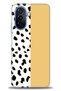 Tecno Spark 8C Case Hd Printed Case - Yellow and Polka Dot