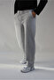 Wide-Leg 2-Yarn Gray Sweatpants
