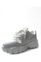 Verom Flt Children's Lace-Up and Velcro High Sole Sneaker Sports Shoes - 3